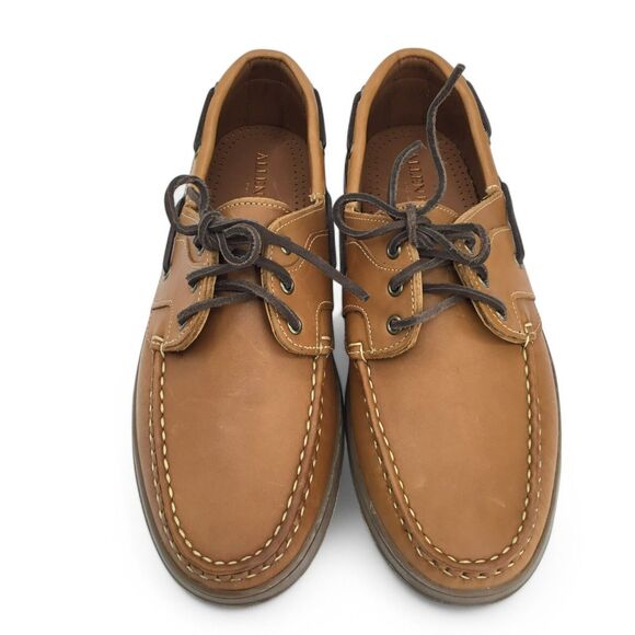 Allen Edmonds Eastport Boat Loafers Moccasins Mens 10.5 D Brown Leather 43502 - Picture 3 of 15